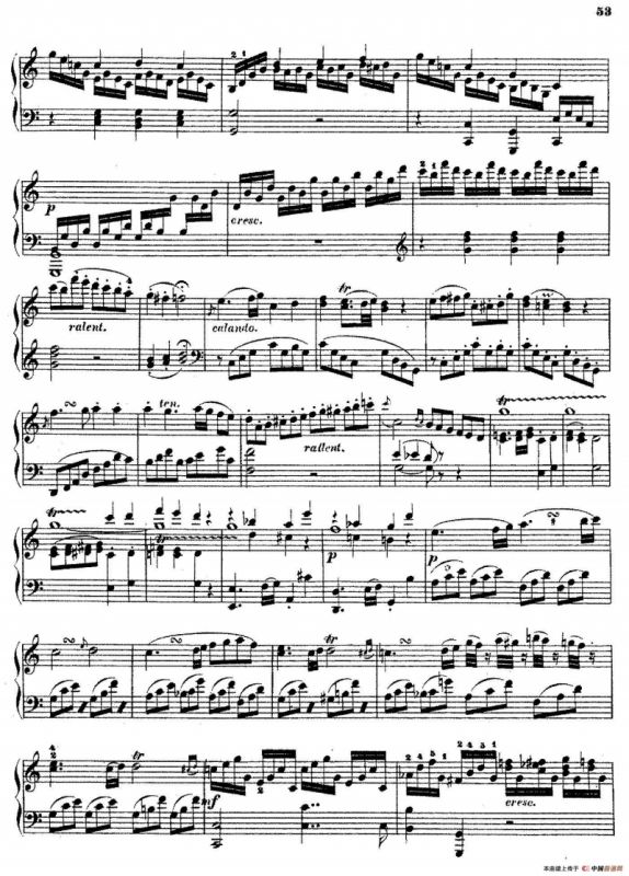 Piano Sonata No.4 in C Major Op.38（C大调第四钢琴奏鸣曲）