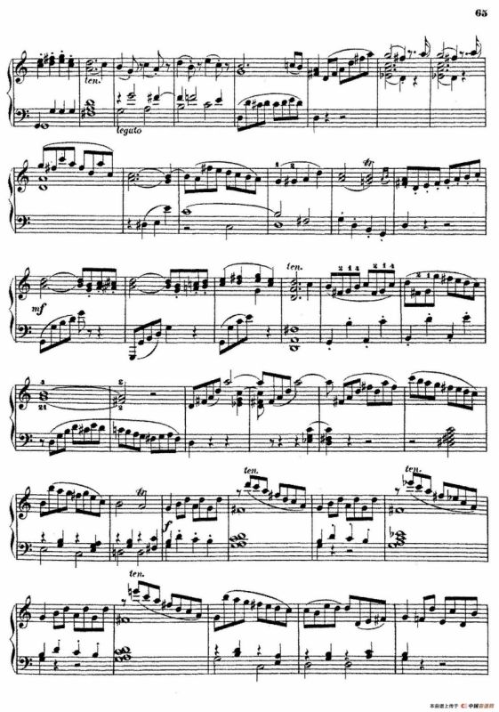 Piano Sonata No.4 in C Major Op.38（C大调第四钢琴奏鸣曲）