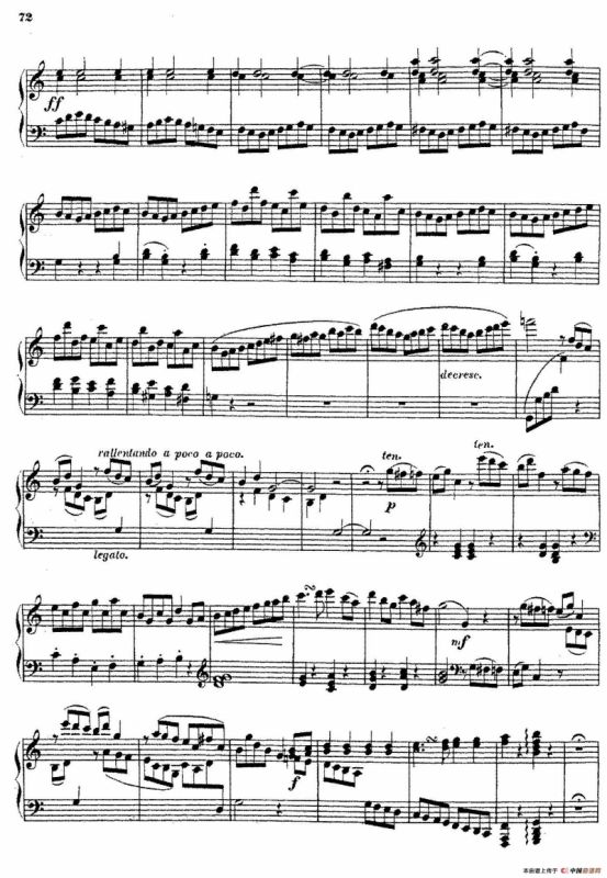 Piano Sonata No.4 in C Major Op.38（C大调第四钢琴奏鸣曲）