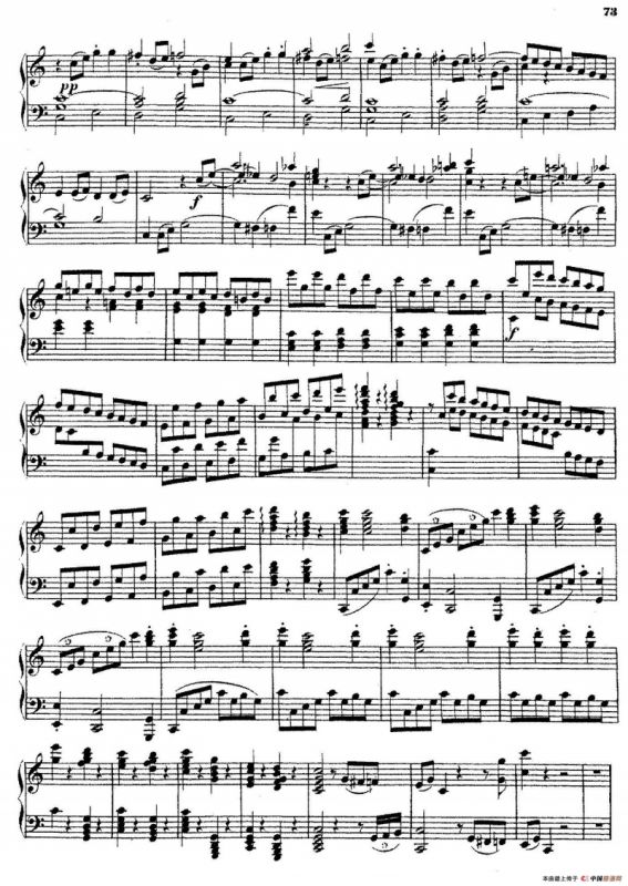 Piano Sonata No.4 in C Major Op.38（C大调第四钢琴奏鸣曲）