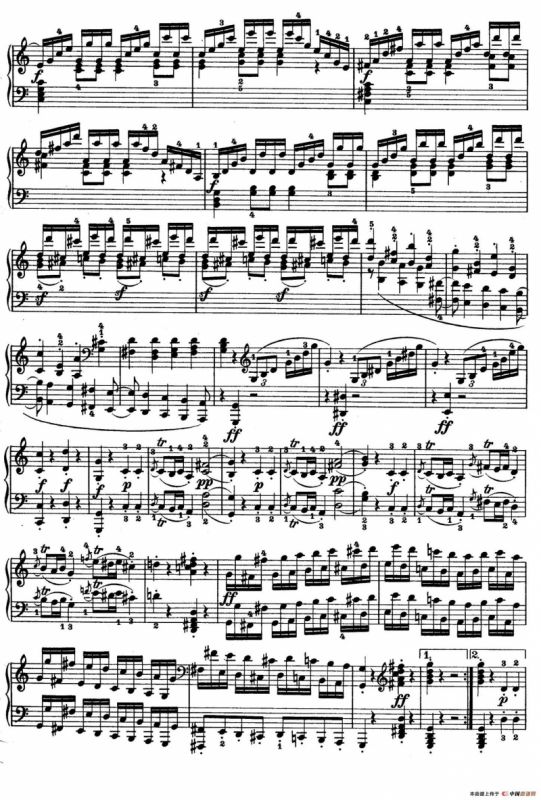 Piano Sonata in C Op.2 No.3（C大调第三钢琴奏鸣曲）