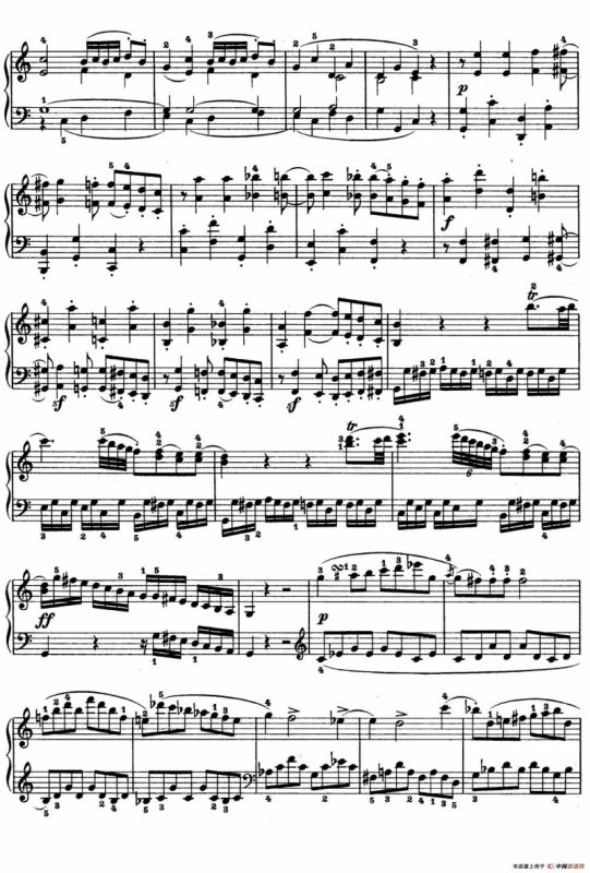 Piano Sonata in C Op.2 No.3（C大调第三钢琴奏鸣曲）