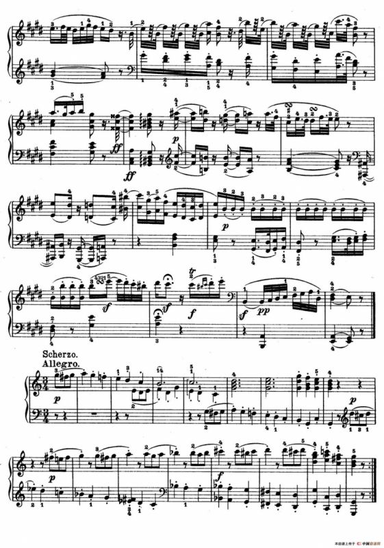 Piano Sonata in C Op.2 No.3（C大调第三钢琴奏鸣曲）