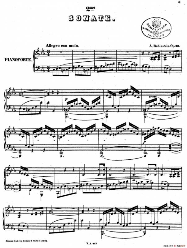 Sonata No.2 in c Minor Op.20（c小调第二钢琴奏鸣曲）