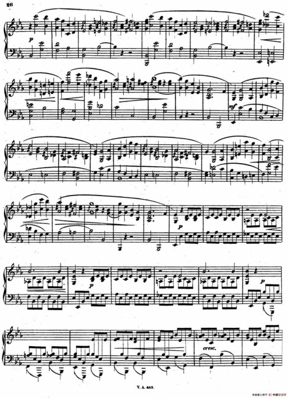 Sonata No.2 in c Minor Op.20（c小调第二钢琴奏鸣曲）