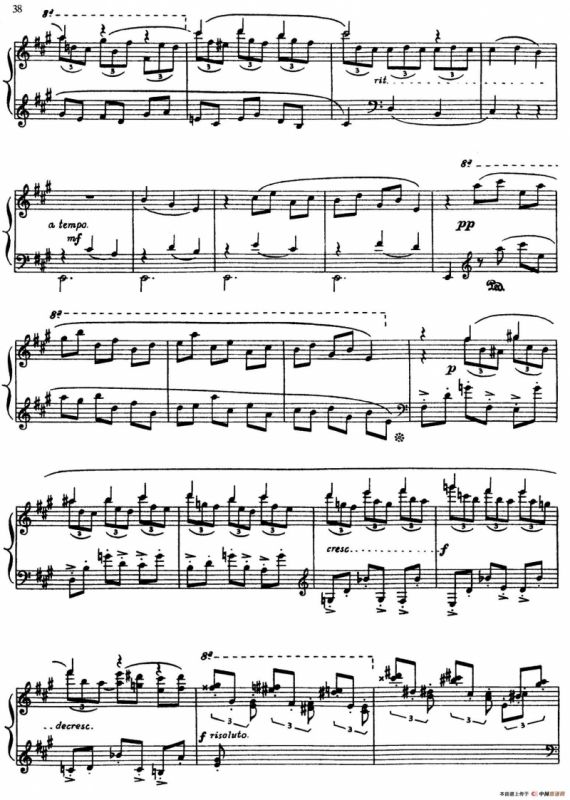 5首卡斯蒂利亚奏鸣曲（Ⅴ Sonata en La）