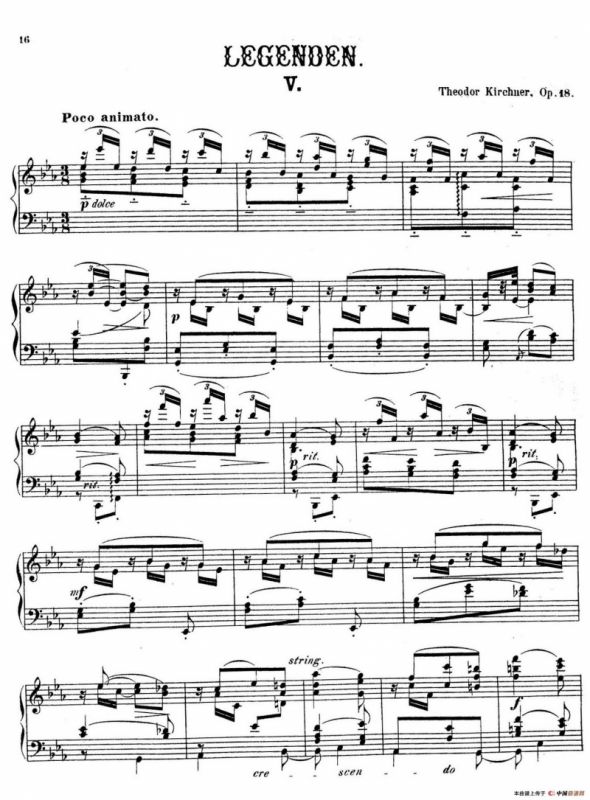 Legenden Op.18（9首传奇·Ⅴ）