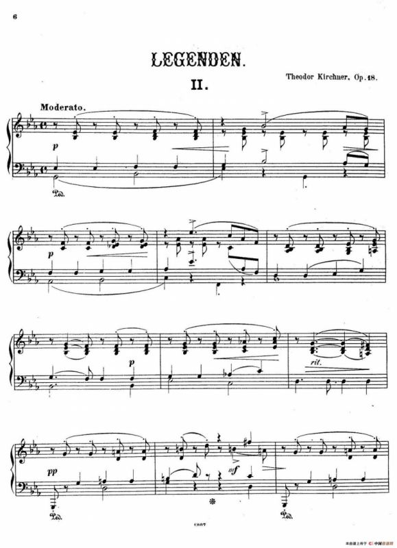 Legenden Op.18（9首传奇·Ⅱ）