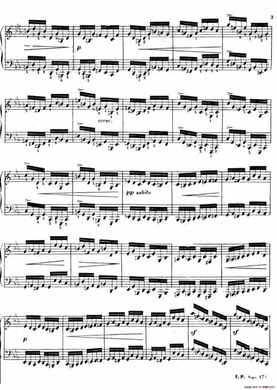 3 Grandes Etudes Op.76 No.3（3首华丽练习曲·3）