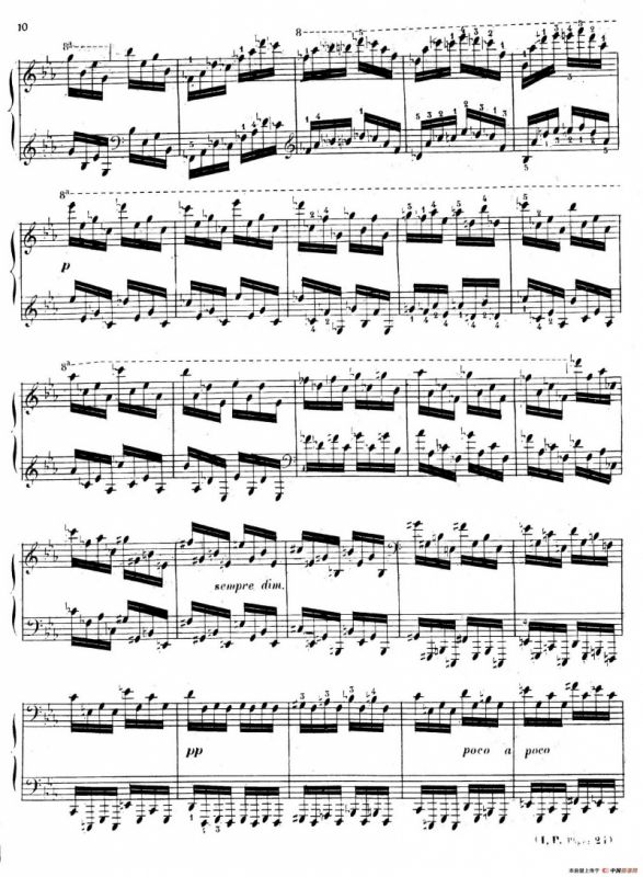 3 Grandes Etudes Op.76 No.3（3首华丽练习曲·3）