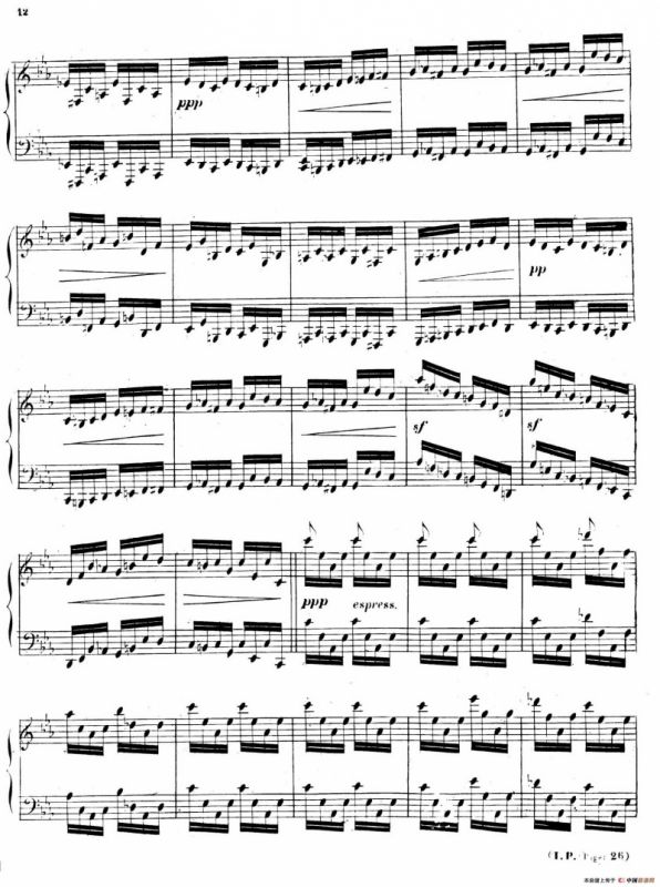 3 Grandes Etudes Op.76 No.3（3首华丽练习曲·3）