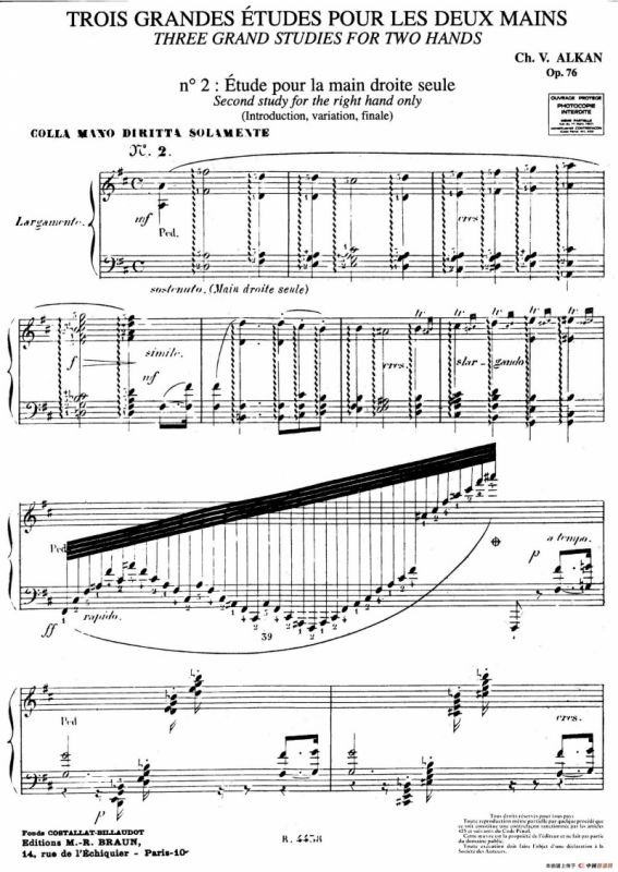 3 Grandes Etudes Op.76 No. 2（3首华丽练习曲·2）