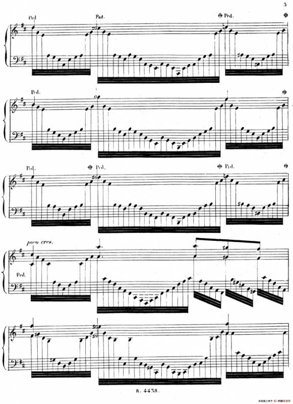 3 Grandes Etudes Op.76 No. 2（3首华丽练习曲·2）