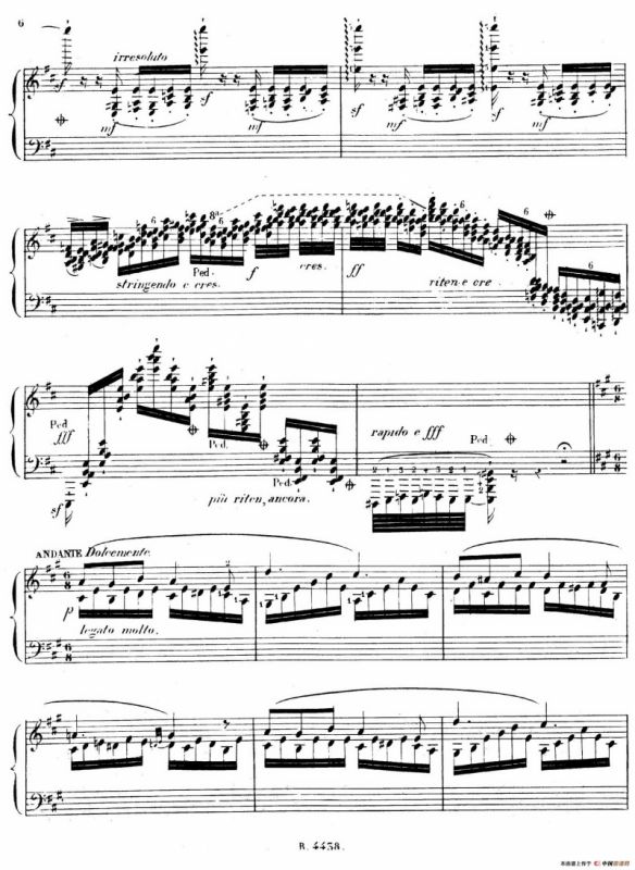 3 Grandes Etudes Op.76 No. 2（3首华丽练习曲·2）