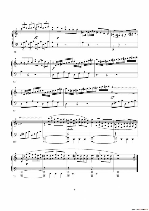 Sonata in C Major Op.7 No.2（C大调奏鸣曲）