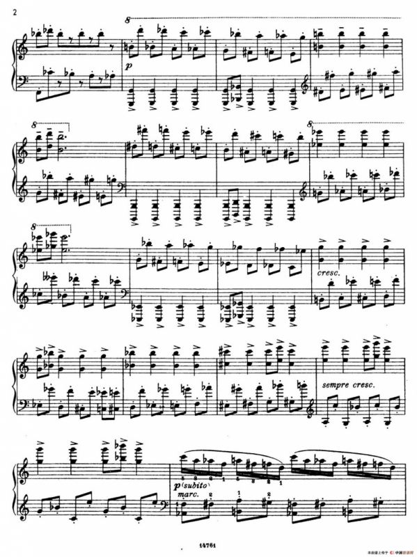 Toccata No.2 Op.20（第二托卡塔）