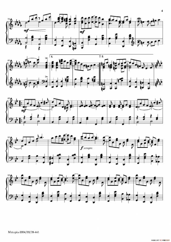 Magnetic Rag（吸引力拉格泰姆）