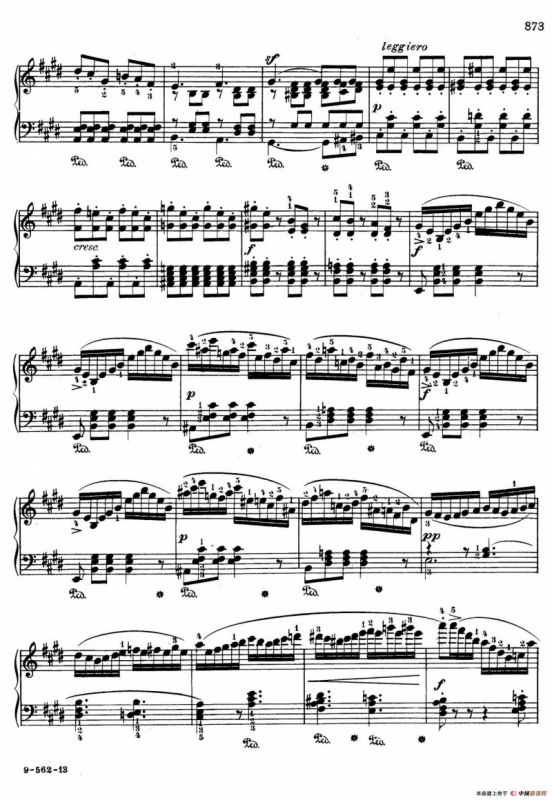 Rondo Capriccioso Op.14（随想回旋曲）