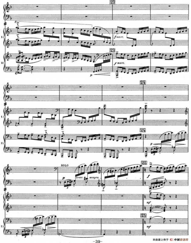 Nights in the Gardens of Spain 西班牙花园之夜 双钢琴版（Ⅲ-En los jardines de la Sierra de Cordoba）