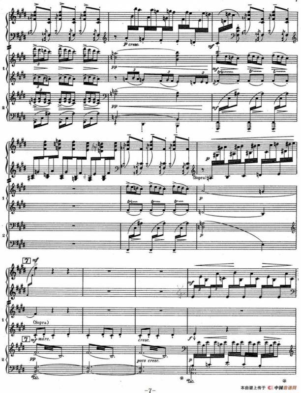 Nights in the Gardens of Spain 西班牙花园之夜 双钢琴版（Ⅰ-En el Generalife）