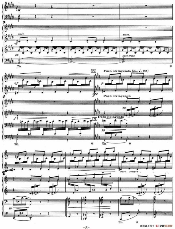 Nights in the Gardens of Spain 西班牙花园之夜 双钢琴版（Ⅰ-En el Generalife）