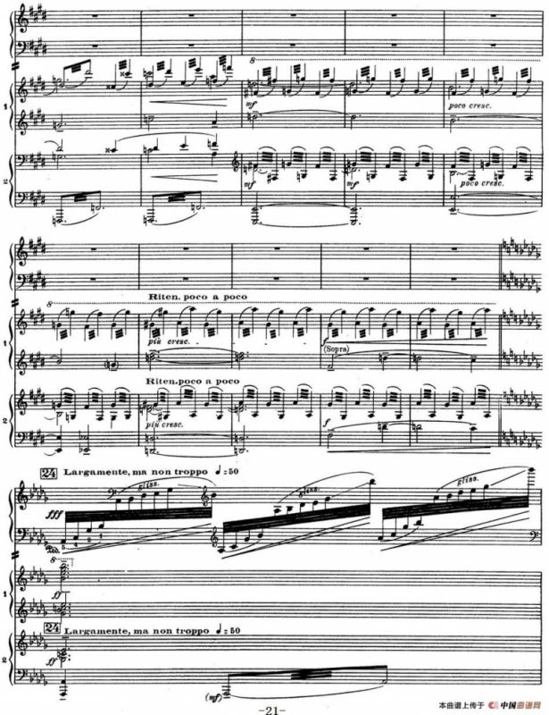 Nights in the Gardens of Spain 西班牙花园之夜 双钢琴版（Ⅰ-En el Generalife）