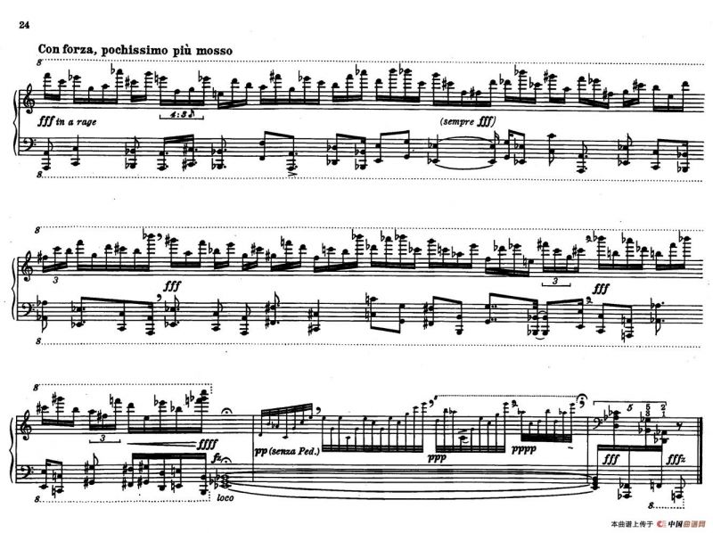 12 Etudes for Piano（博尔科姆12首钢琴练习曲·7）