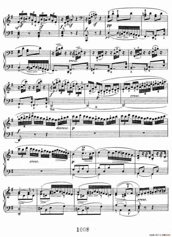 Two Rondos Op.51 No.1（2首回旋曲·2、G大调）