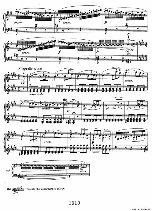 Two Rondos Op.51 No.1（2首回旋曲·2、G大调）