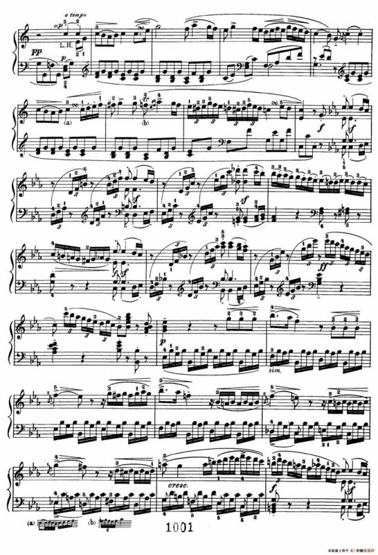 Two Rondos Op.51 No.1（2首回旋曲·1、C大调）