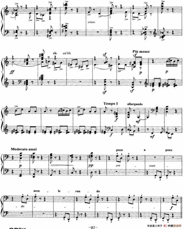 柴可夫斯基18首钢琴小品Op.72（18.Scene dansante(invitation au trepak)）