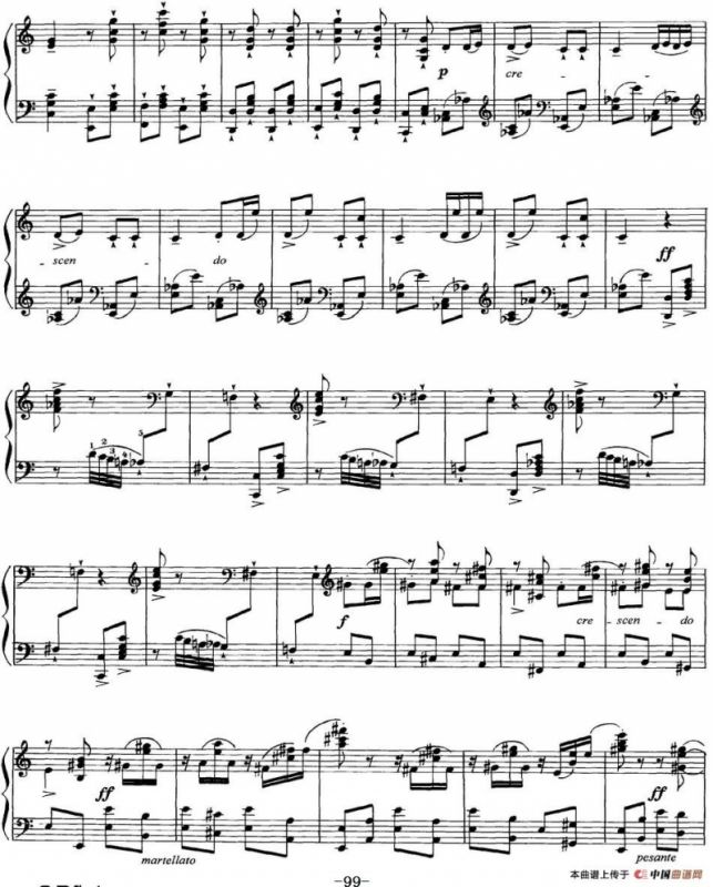 柴可夫斯基18首钢琴小品Op.72（18.Scene dansante(invitation au trepak)）