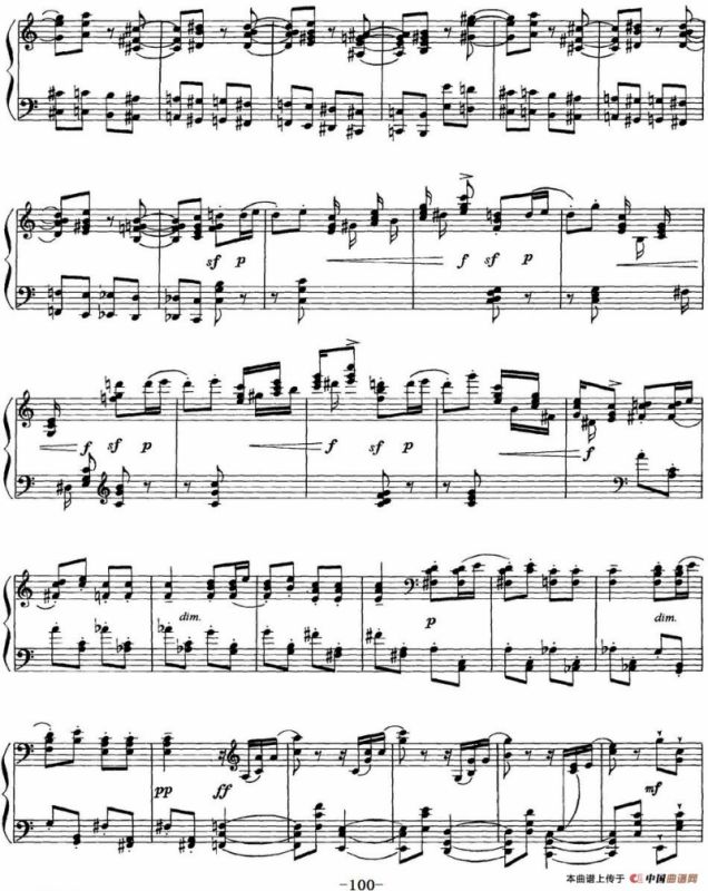 柴可夫斯基18首钢琴小品Op.72（18.Scene dansante(invitation au trepak)）