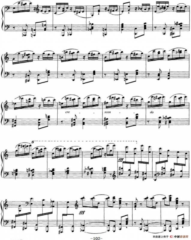 柴可夫斯基18首钢琴小品Op.72（18.Scene dansante(invitation au trepak)）