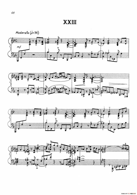 24 Preludes Op.53（24首前奏曲·XXⅢ）