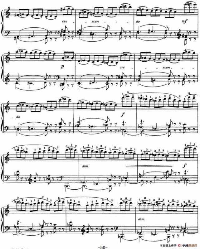 柴可夫斯基18首钢琴小品Op.72（10.Scherzo-fantaisie）