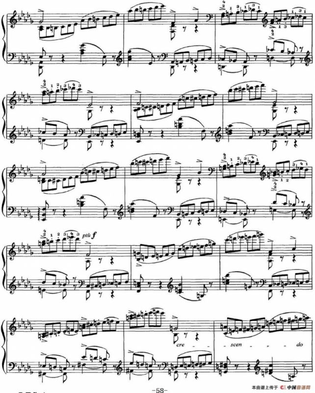 柴可夫斯基18首钢琴小品Op.72（10.Scherzo-fantaisie）