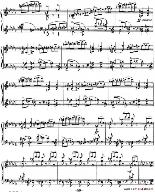 柴可夫斯基18首钢琴小品Op.72（10.Scherzo-fantaisie）