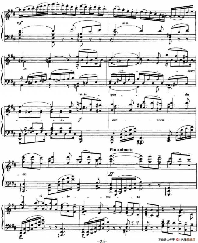 柴可夫斯基18首钢琴小品Op.72（5.Meditation）