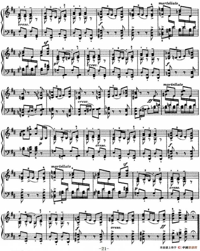 柴可夫斯基18首钢琴小品Op.72（4.Danse characteristique）