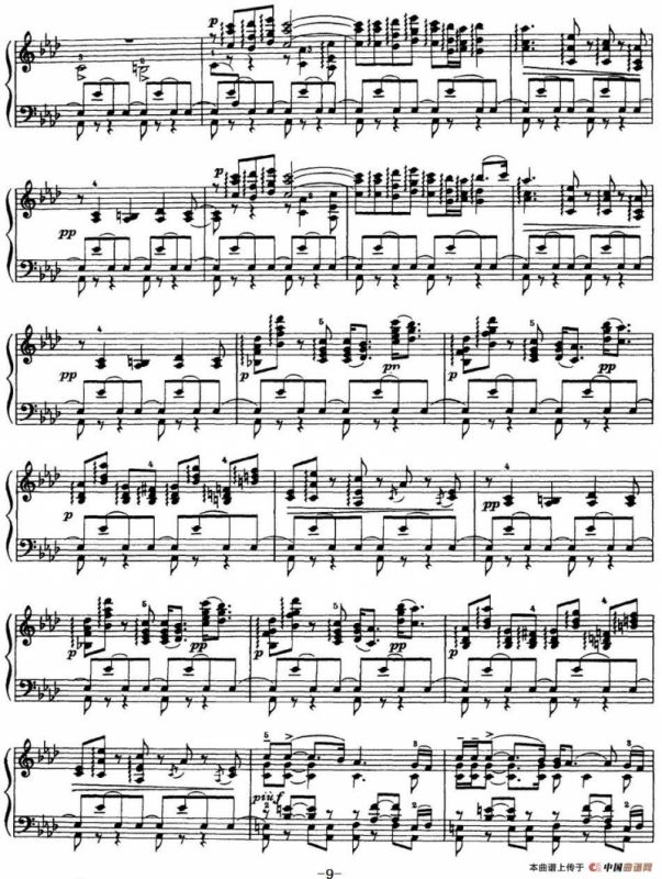 柴可夫斯基18首钢琴小品Op.72（2.Berceuse）