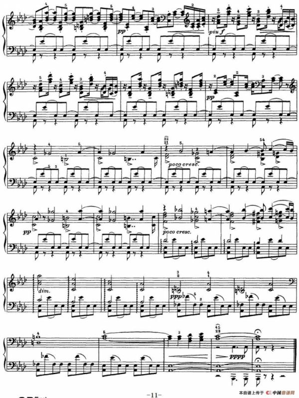 柴可夫斯基18首钢琴小品Op.72（2.Berceuse）