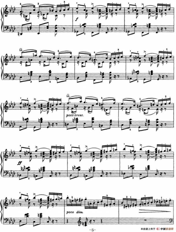 柴可夫斯基18首钢琴小品Op.72（1.Impromptu in F Minor）