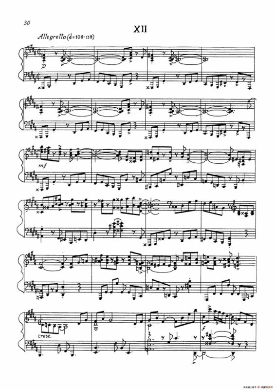 24 Preludes Op.53（24首前奏曲·Ⅻ）