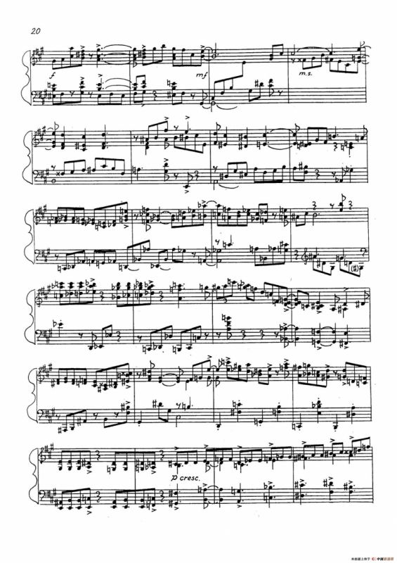 24 Preludes Op.53（24首前奏曲· Ⅷ）