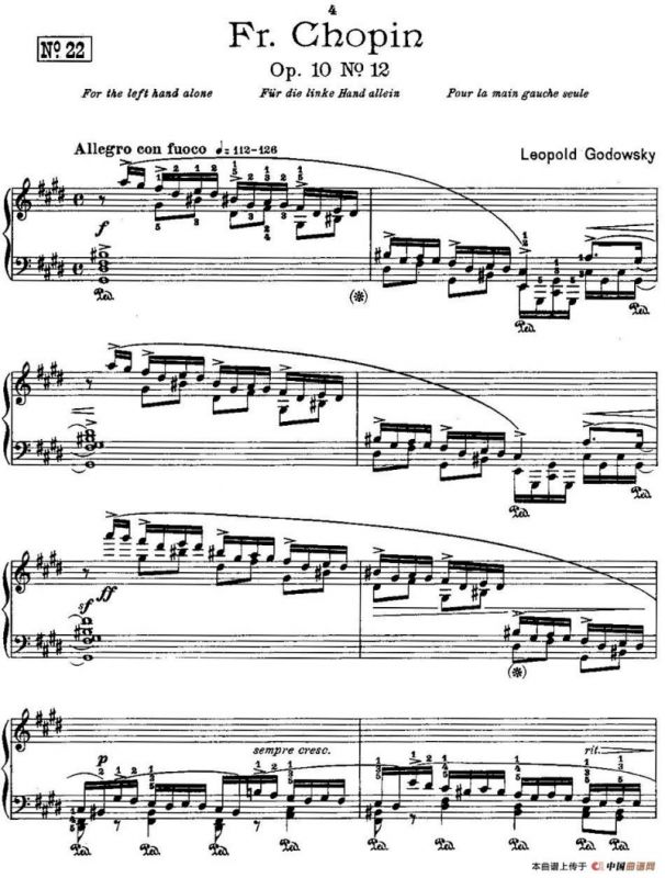 53首改编练习曲（No.22）