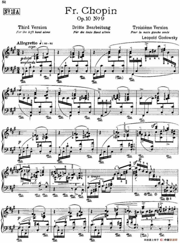 53首改编练习曲（No.18A）