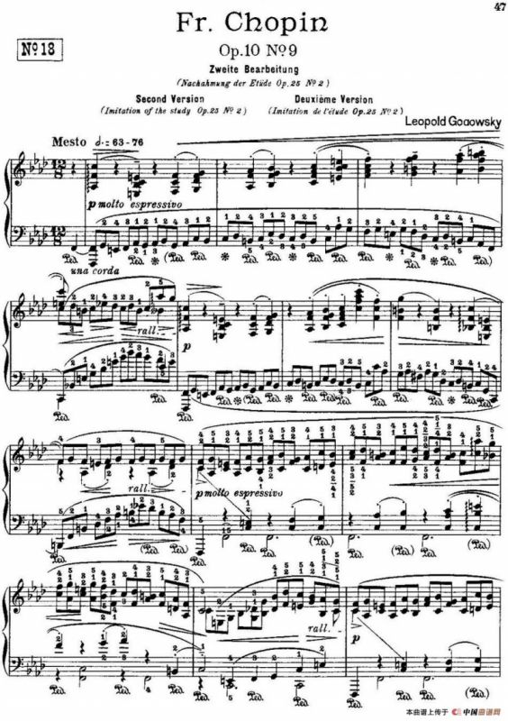 53首改编练习曲（No.18）