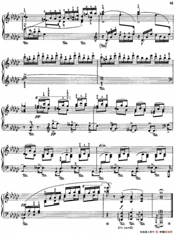 53首改编练习曲（No.16A）