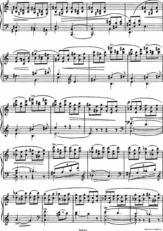 Quatre Etudes Op.41 Op.4（4首练习曲·4）